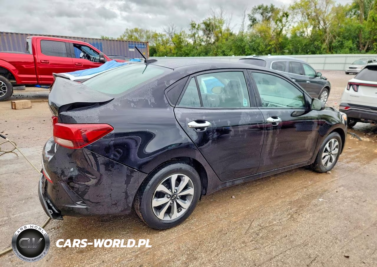 2021 Kia Rio S VIN:3KPA24AD1ME375870 - 3