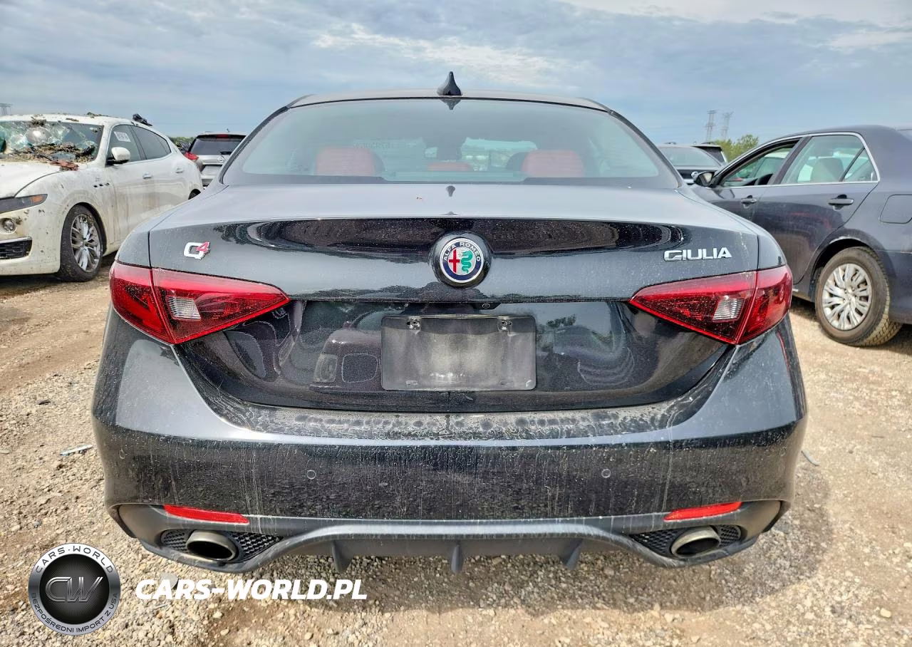 2018 Alfa Romeo Giulia Ti Q4 VIN:ZARFAEEN9J7567038 - 6