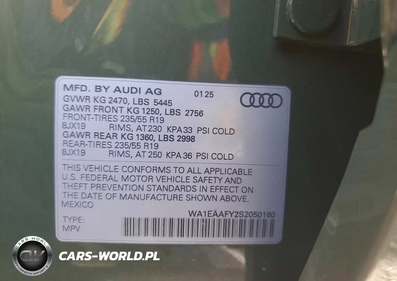 2025 Audi Q5 Premium Plus 45 VIN:WA1EAAFY2S2050180 - 13