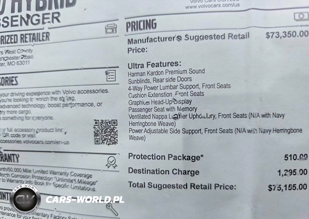 2026 Volvo Xc90 Ultra VIN:YV4062PF0T1460842 - 15