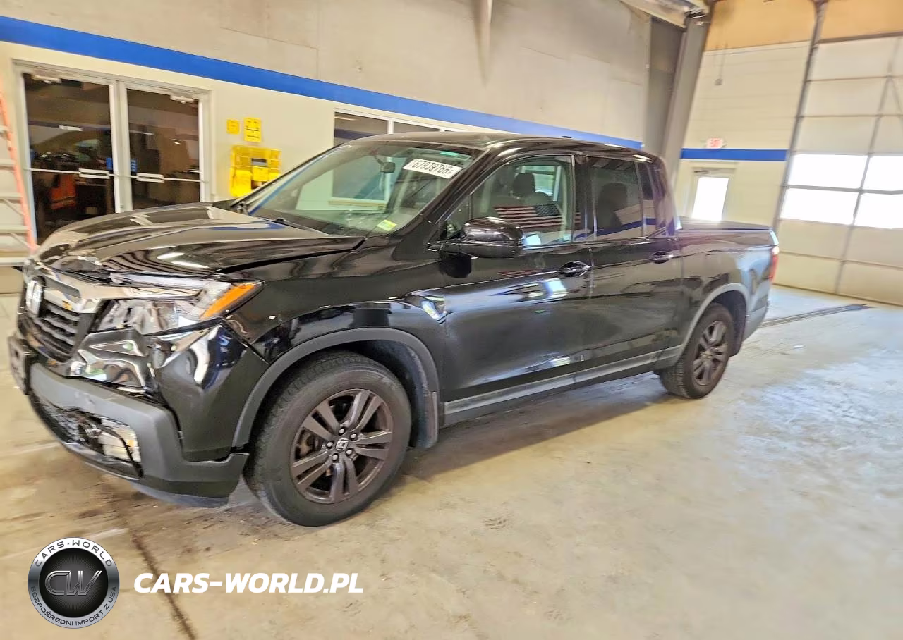 2017 Honda Ridgeline Sport VIN:5FPYK2F17HB004155 - 1