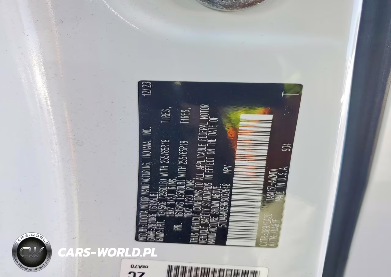 2024 Toyota Grand Highlander Xle VIN:5TDAAAB59RS032648 - 13