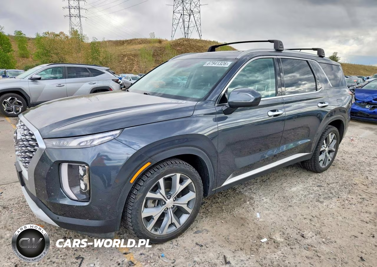 2020 Hyundai Palisade Sel VIN:KM8R4DHEXLU109707 - 1