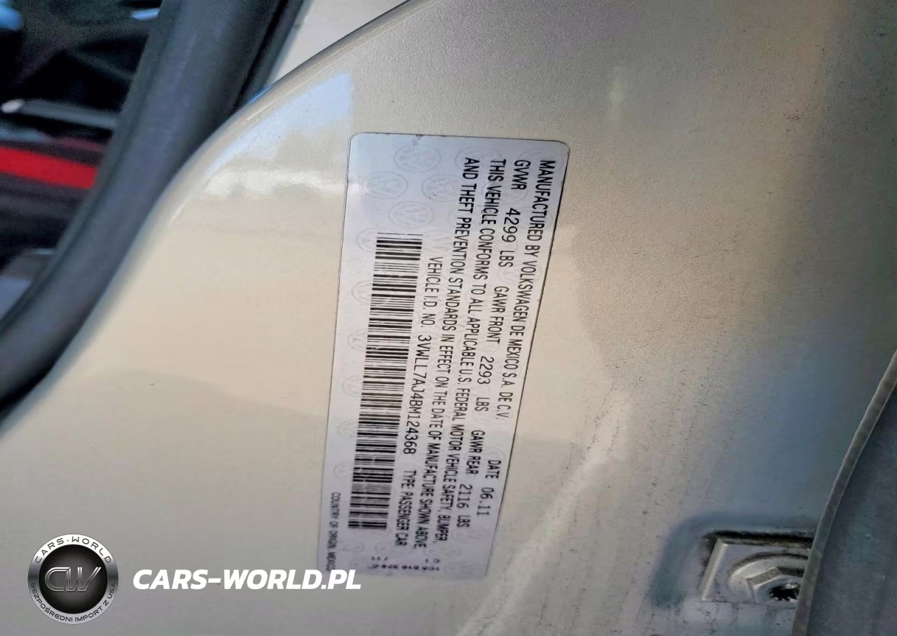 2011 Volkswagen Jetta Tdi VIN:3VWLL7AJ4BM124368 - 12