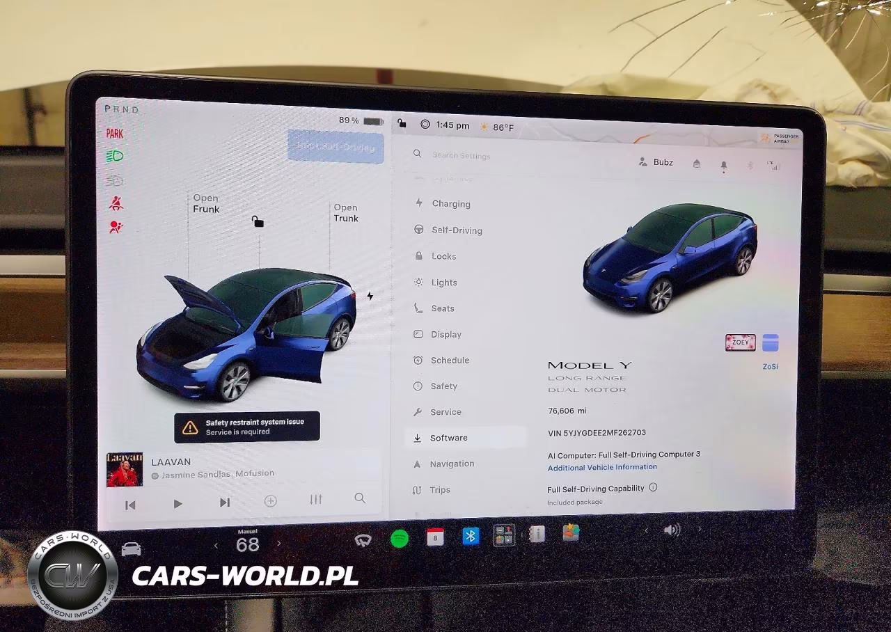2021 Tesla Model Y VIN:5YJYGDEE2MF262703 - 9