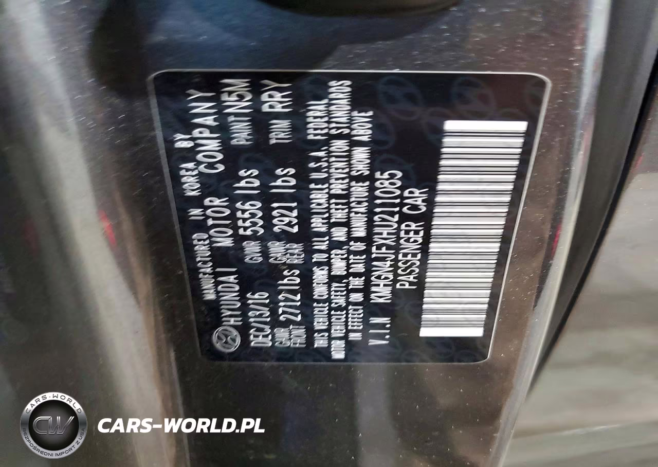 2017 Genesis G80 Ultimate VIN:KMHGN4JFXHU211085 - 12