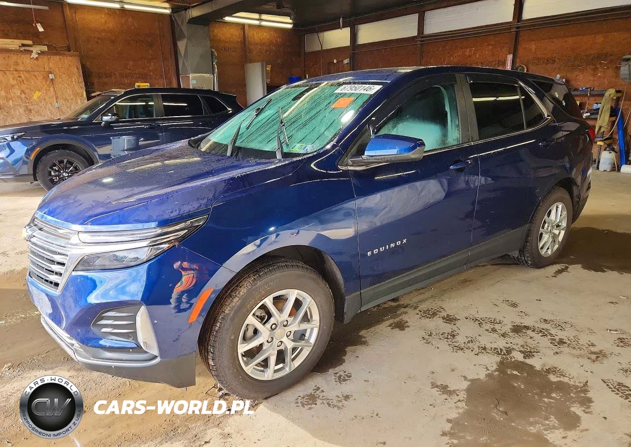 2022 Chevrolet Equinox Lt VIN:3GNAXUEV8NL268775 - 1