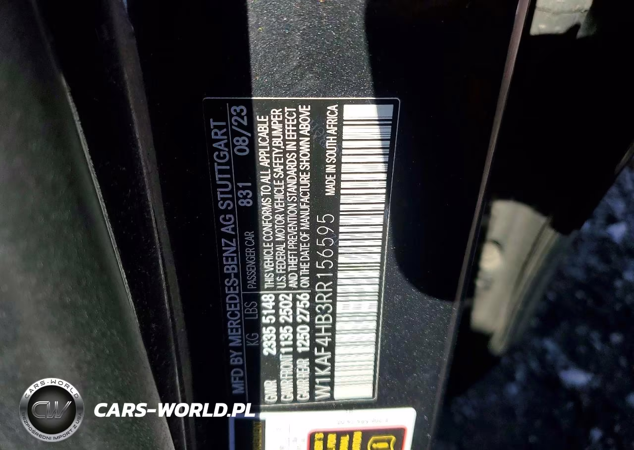 2024 Mercedes-Benz C 300 4Matic VIN:W1KAF4HB3RR156595 - 12