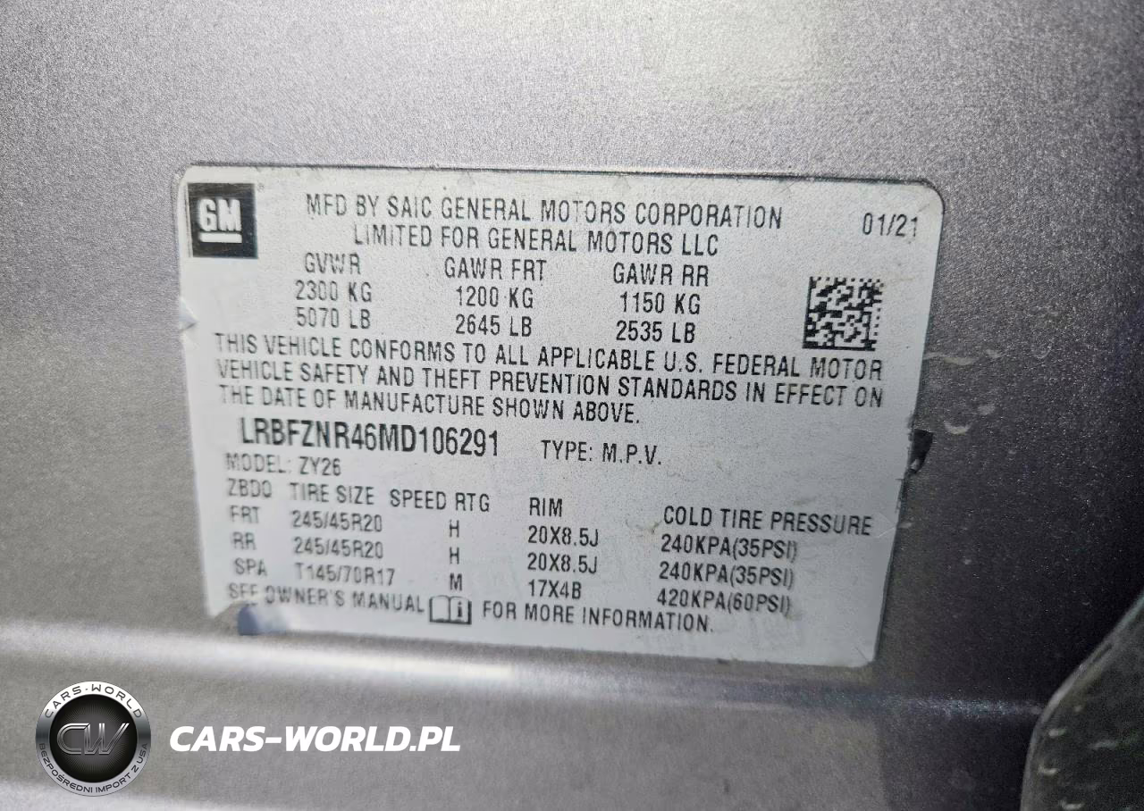 2021 Buick Envision Essence VIN:LRBFZNR46MD106291 - 13