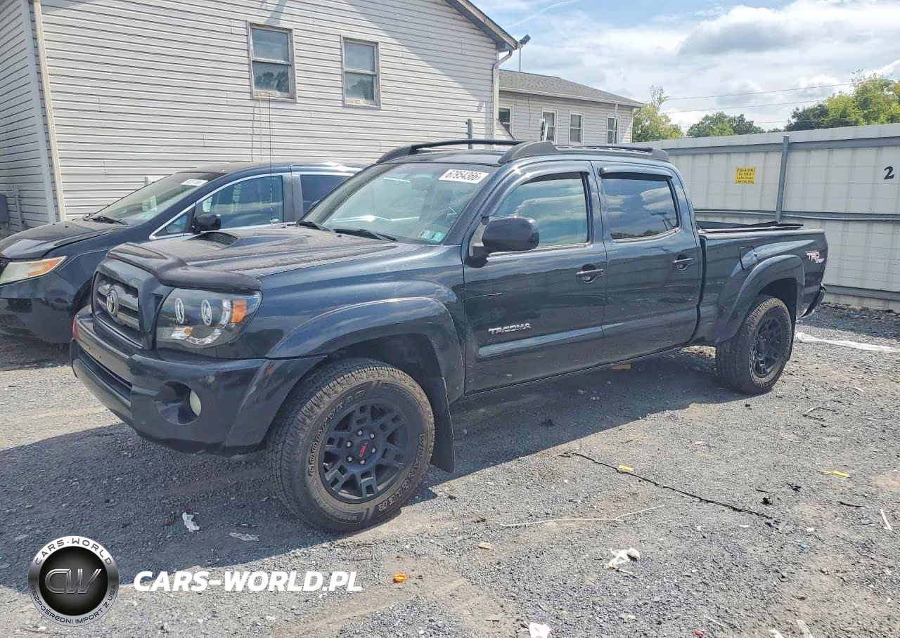 2010 Toyota Tacoma Double Cab Long Bed VIN:3TMMU4FNXAM021629 - 1