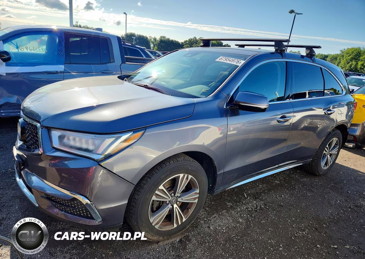 2017 Acura Mdx VIN:5FRYD4H37HB012624 - 1