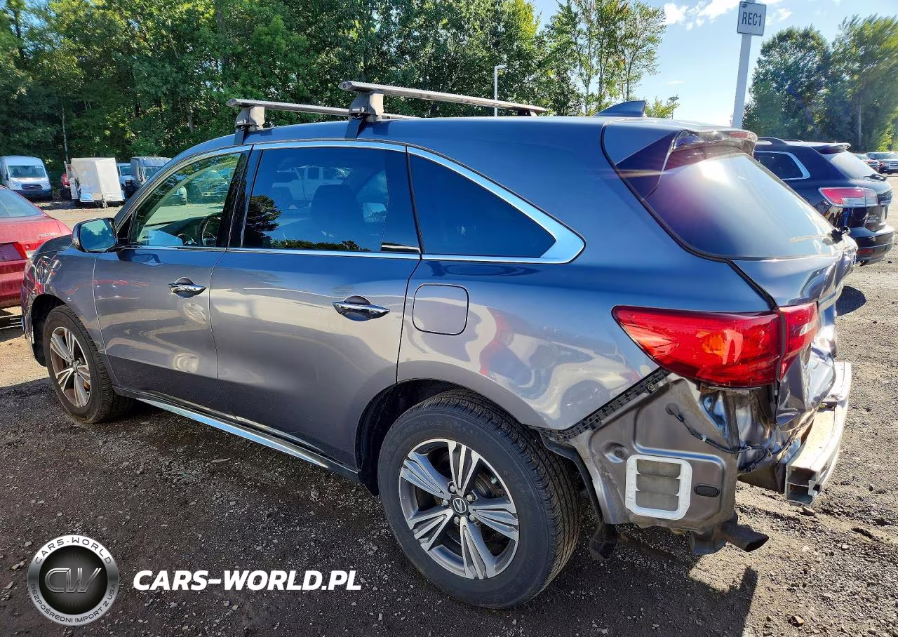 2017 Acura Mdx VIN:5FRYD4H37HB012624 - 2
