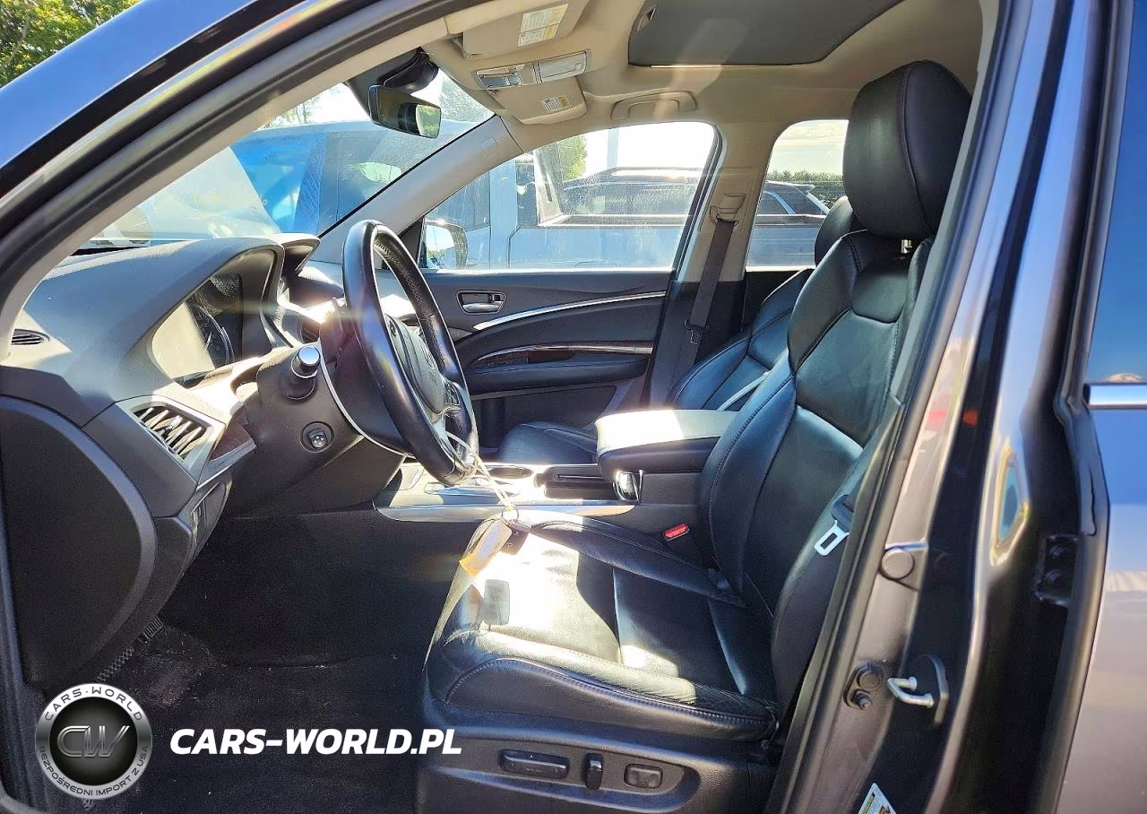 2017 Acura Mdx VIN:5FRYD4H37HB012624 - 7