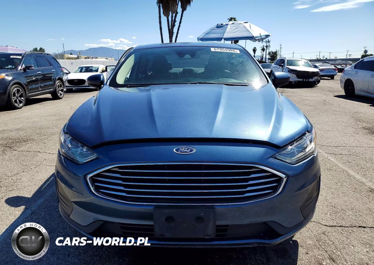 2019 Ford Fusion Se VIN:3FA6P0LU6KR199813 - 5