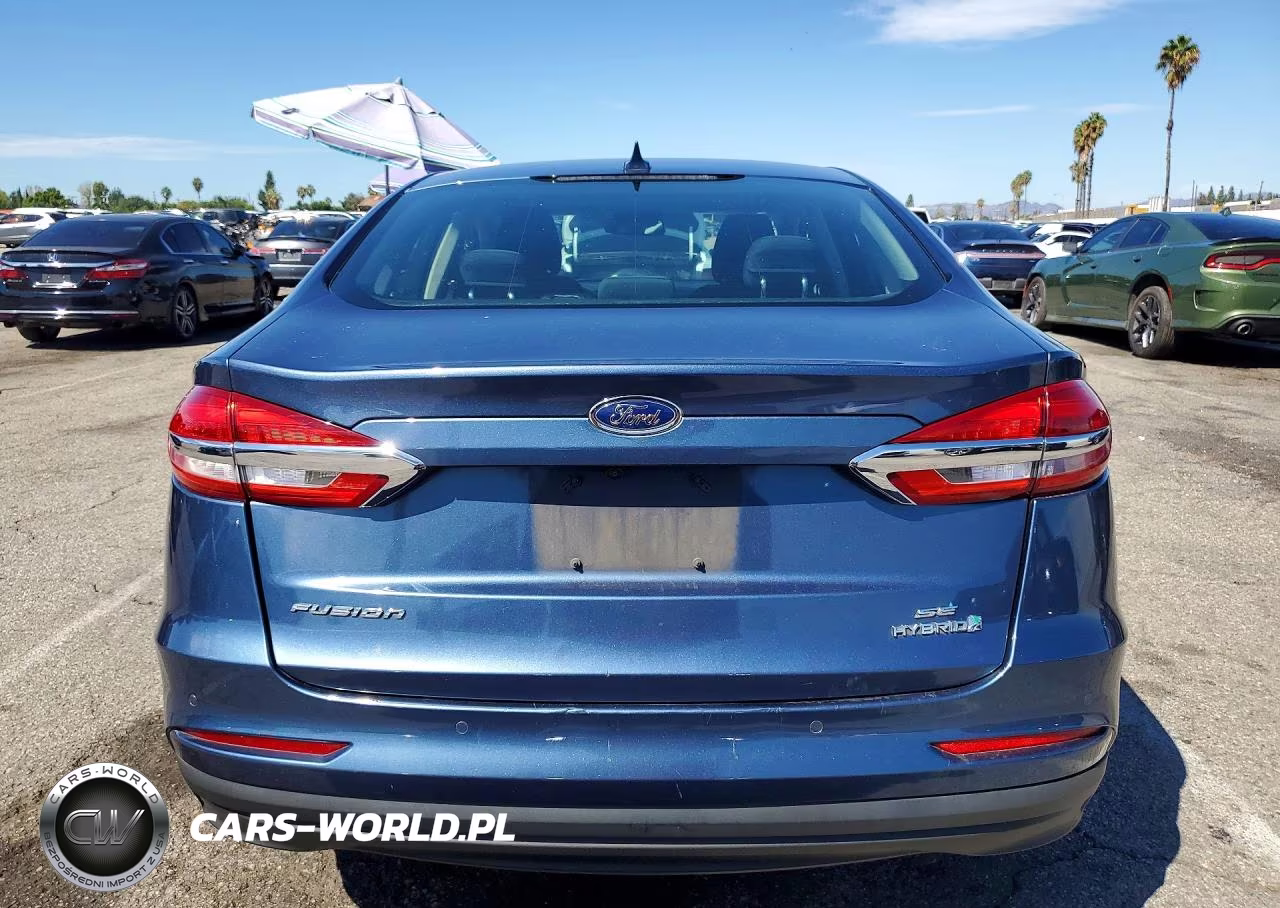 2019 Ford Fusion Se VIN:3FA6P0LU6KR199813 - 6
