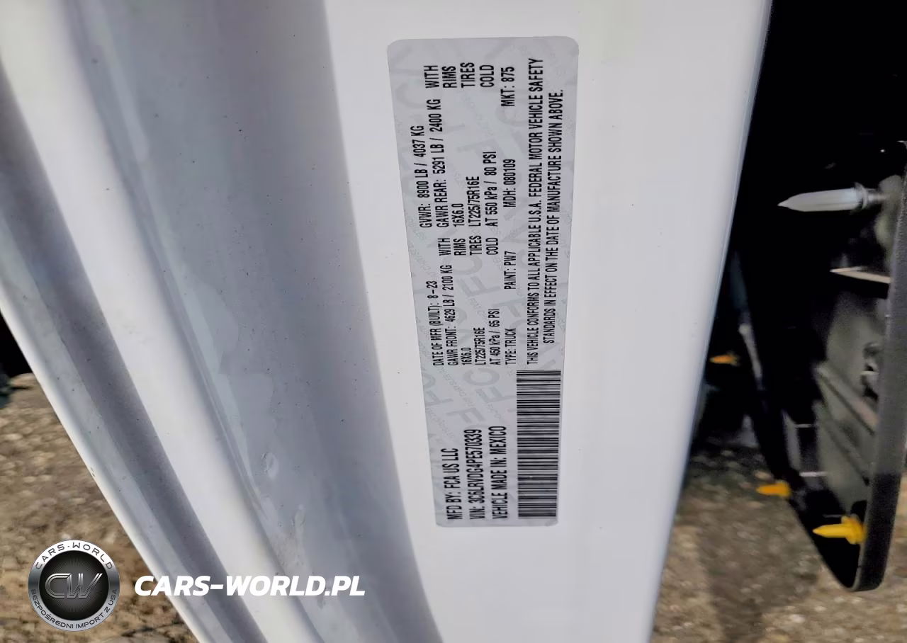 2023 Ram Promaster 2500 2500 High VIN:3C6LRVDG4PE570339 - 13