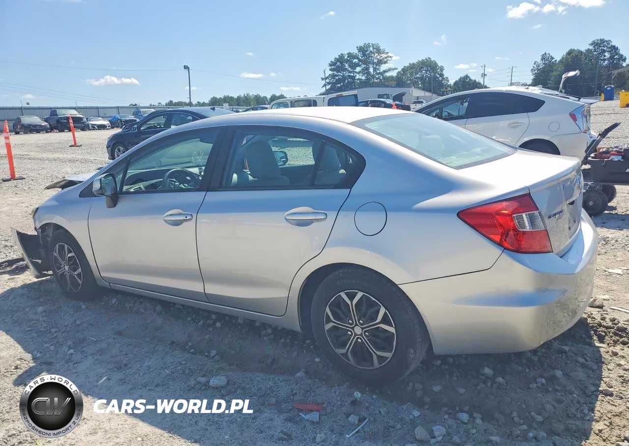 2012 Honda Civic Lx VIN:19XFB2F55CE107558 - 2