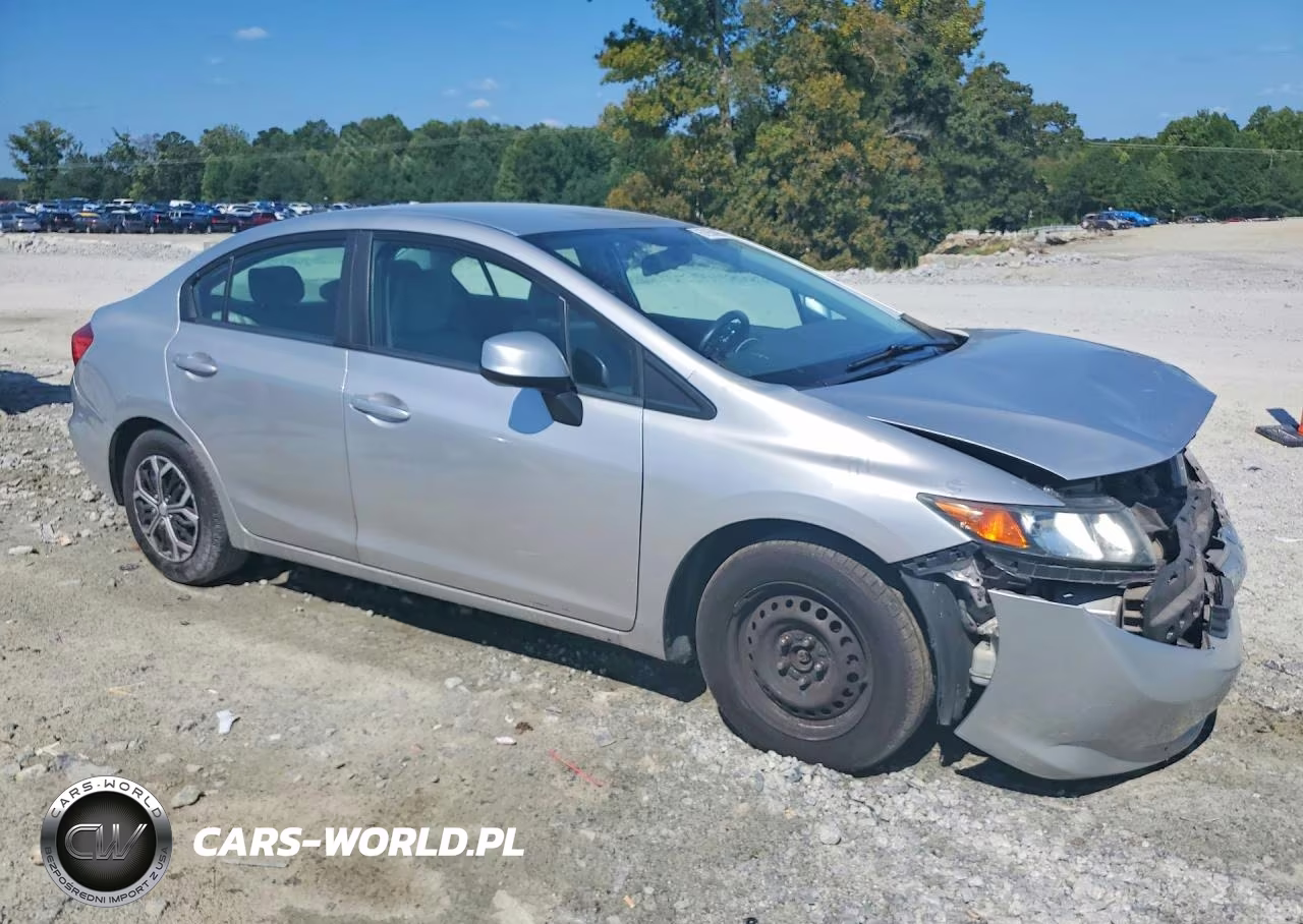 2012 Honda Civic Lx VIN:19XFB2F55CE107558 - 4