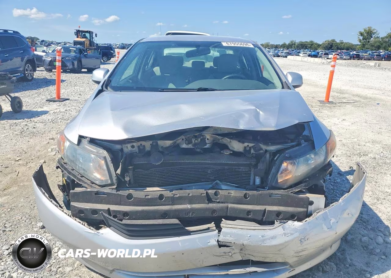 2012 Honda Civic Lx VIN:19XFB2F55CE107558 - 5