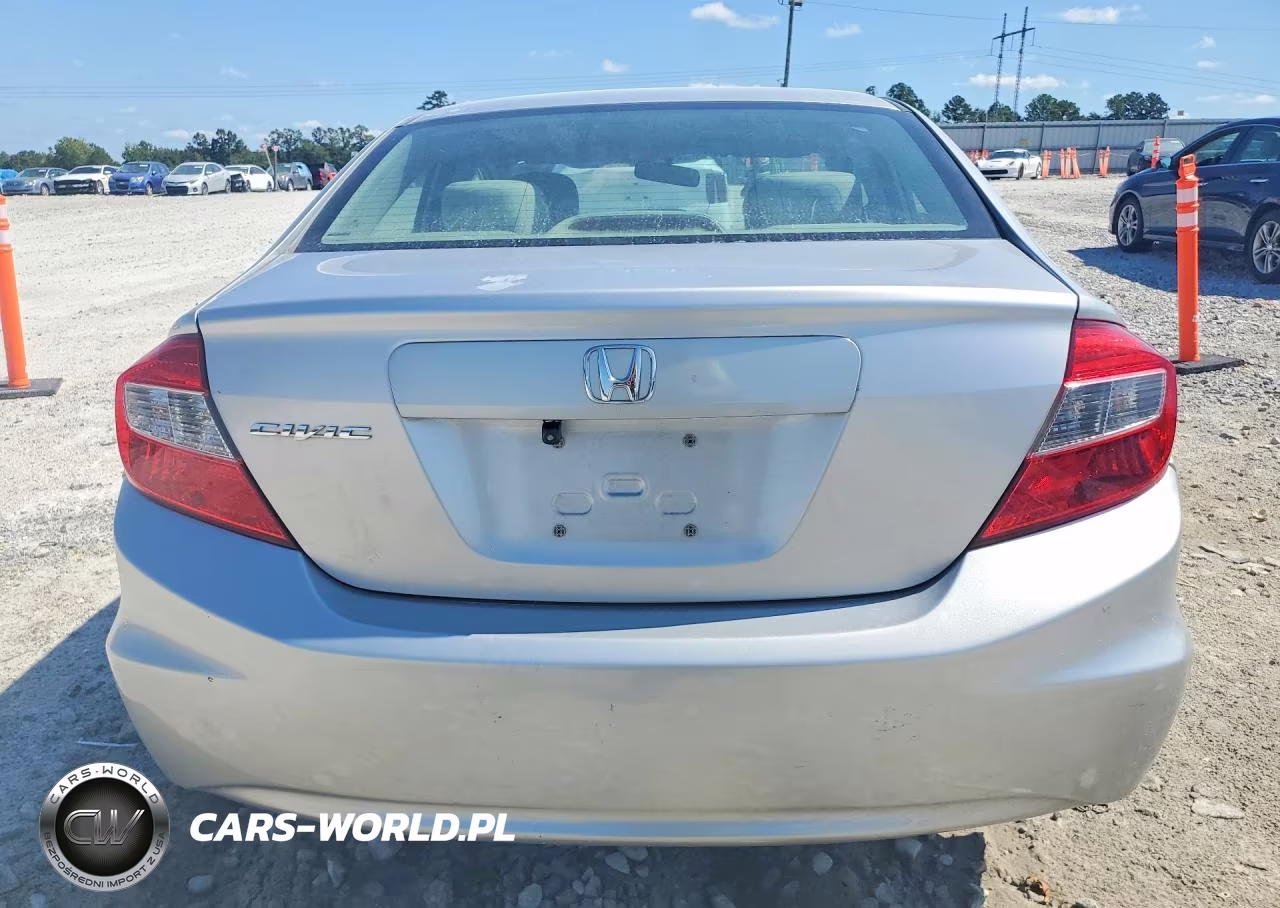 2012 Honda Civic Lx VIN:19XFB2F55CE107558 - 6