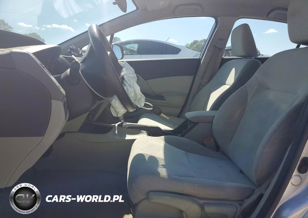 2012 Honda Civic Lx VIN:19XFB2F55CE107558 - 7