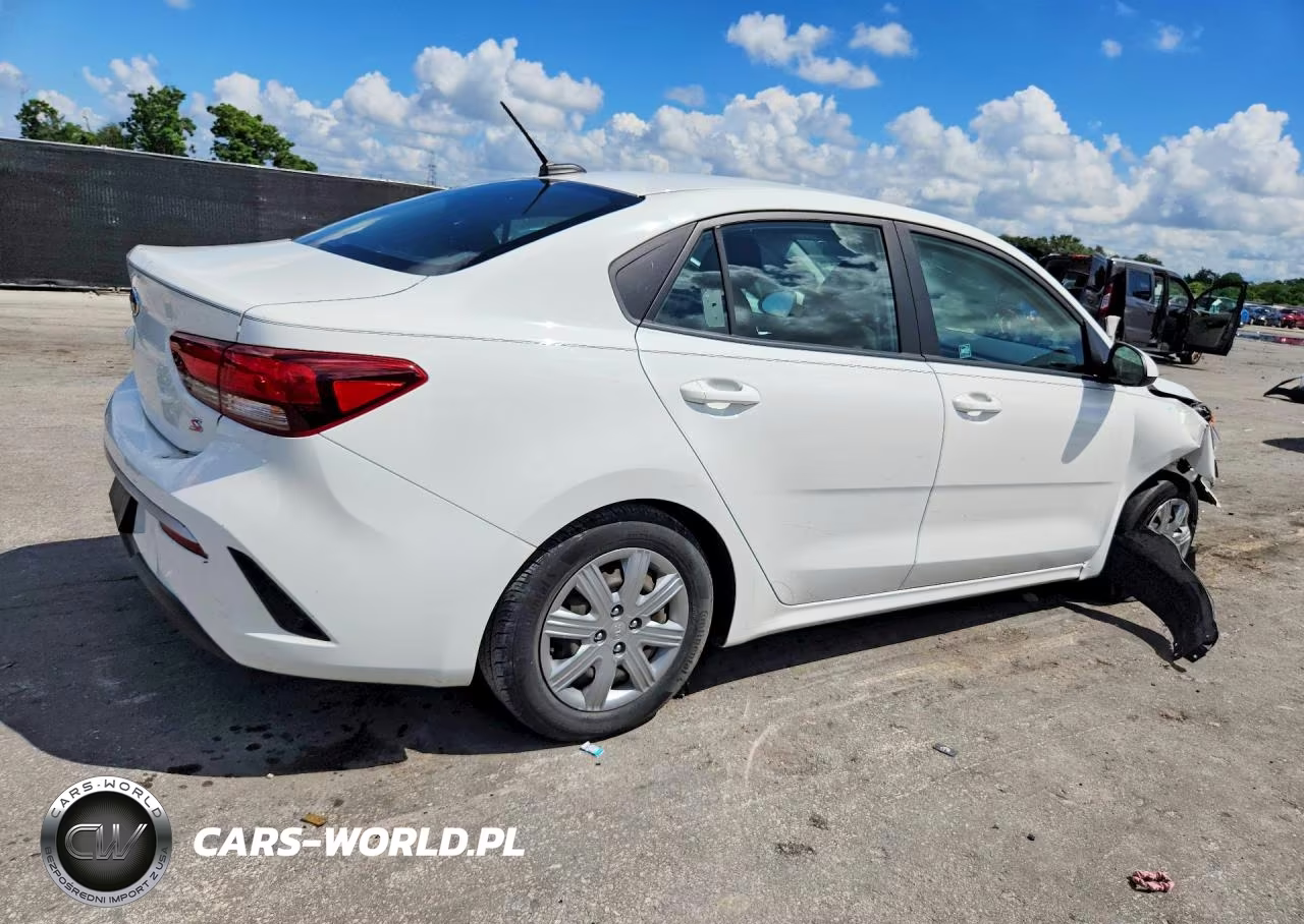 2021 Kia Rio S VIN:3KPA24AD7ME386274 - 3