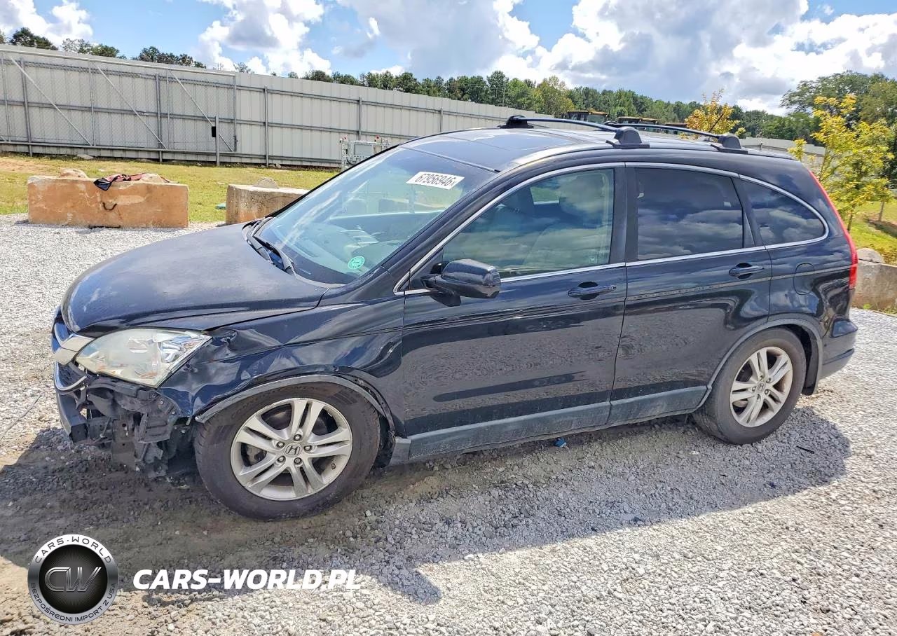 2010 Honda Cr-V Exl VIN:5J6RE3H75AL036451 - 1