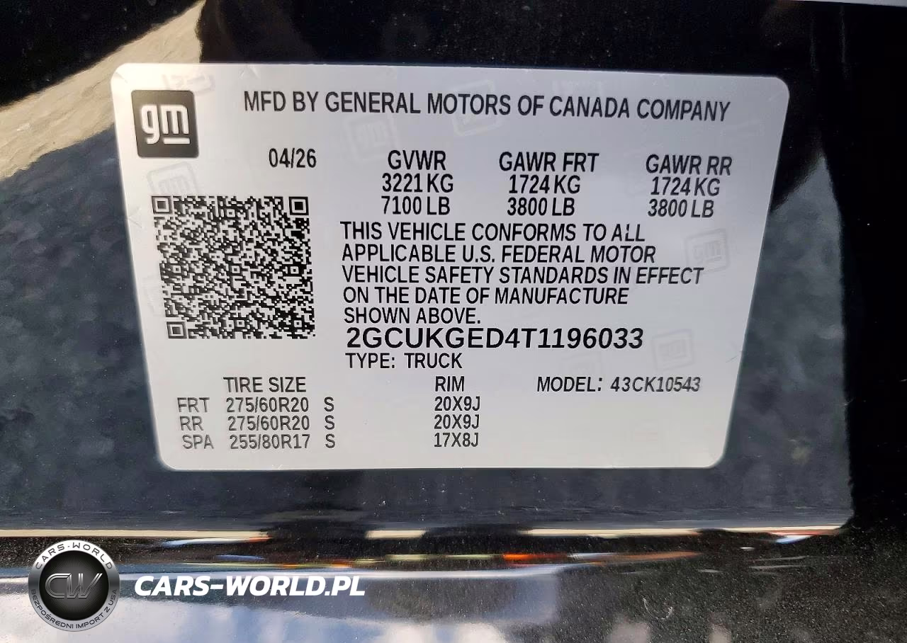 2026 Chevrolet Silverado K1500 Ltz VIN:2GCUKGED4T1196033 - 12