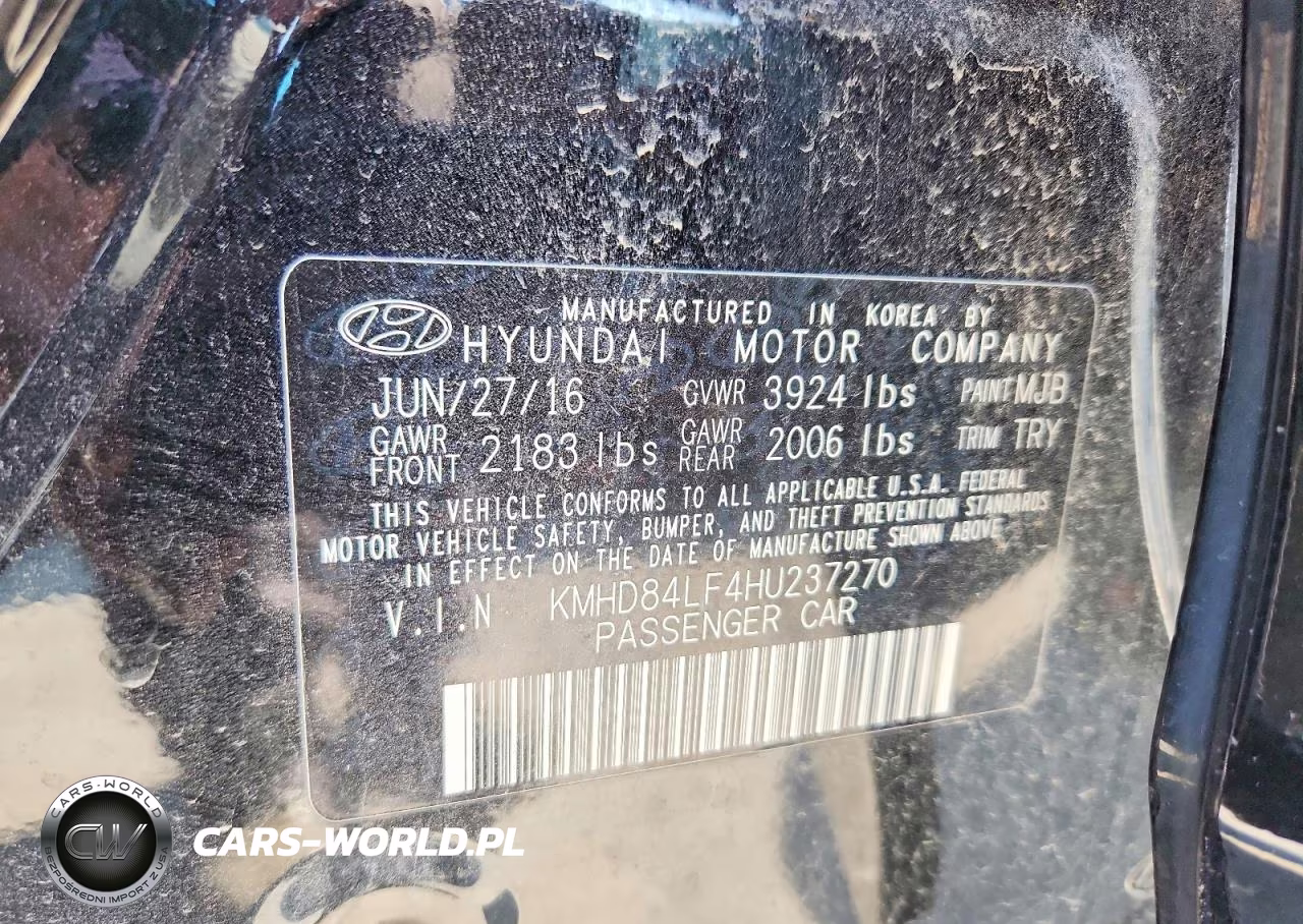 2017 Hyundai Elantra Value Edition VIN:KMHD84LF4HU237270 - 12