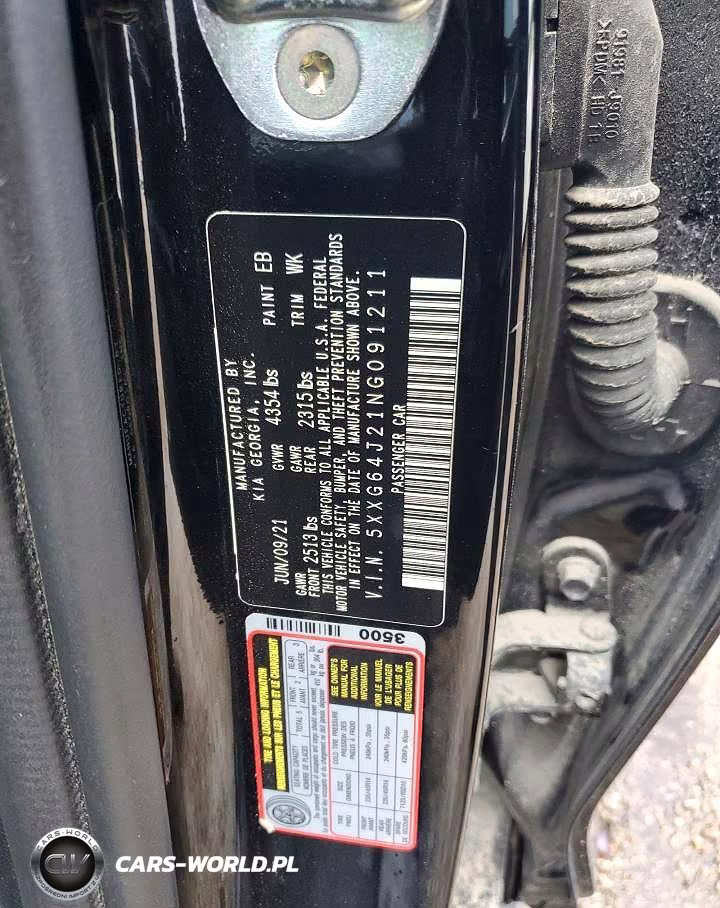2022 Kia K5 Gt Line VIN:5XXG64J21NG091211 - 12