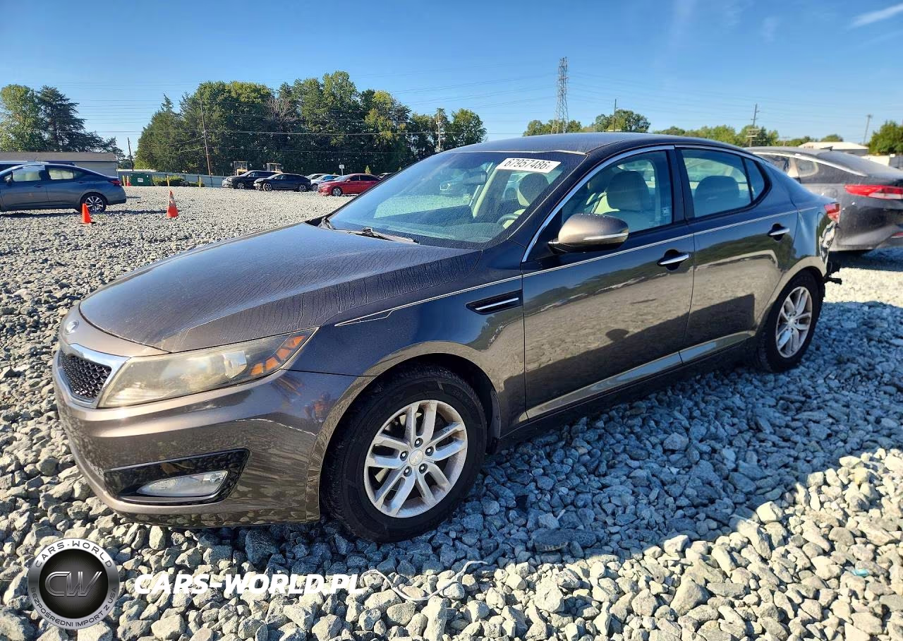 2013 Kia Optima Lx VIN:5XXGM4A76DG143450 - 1