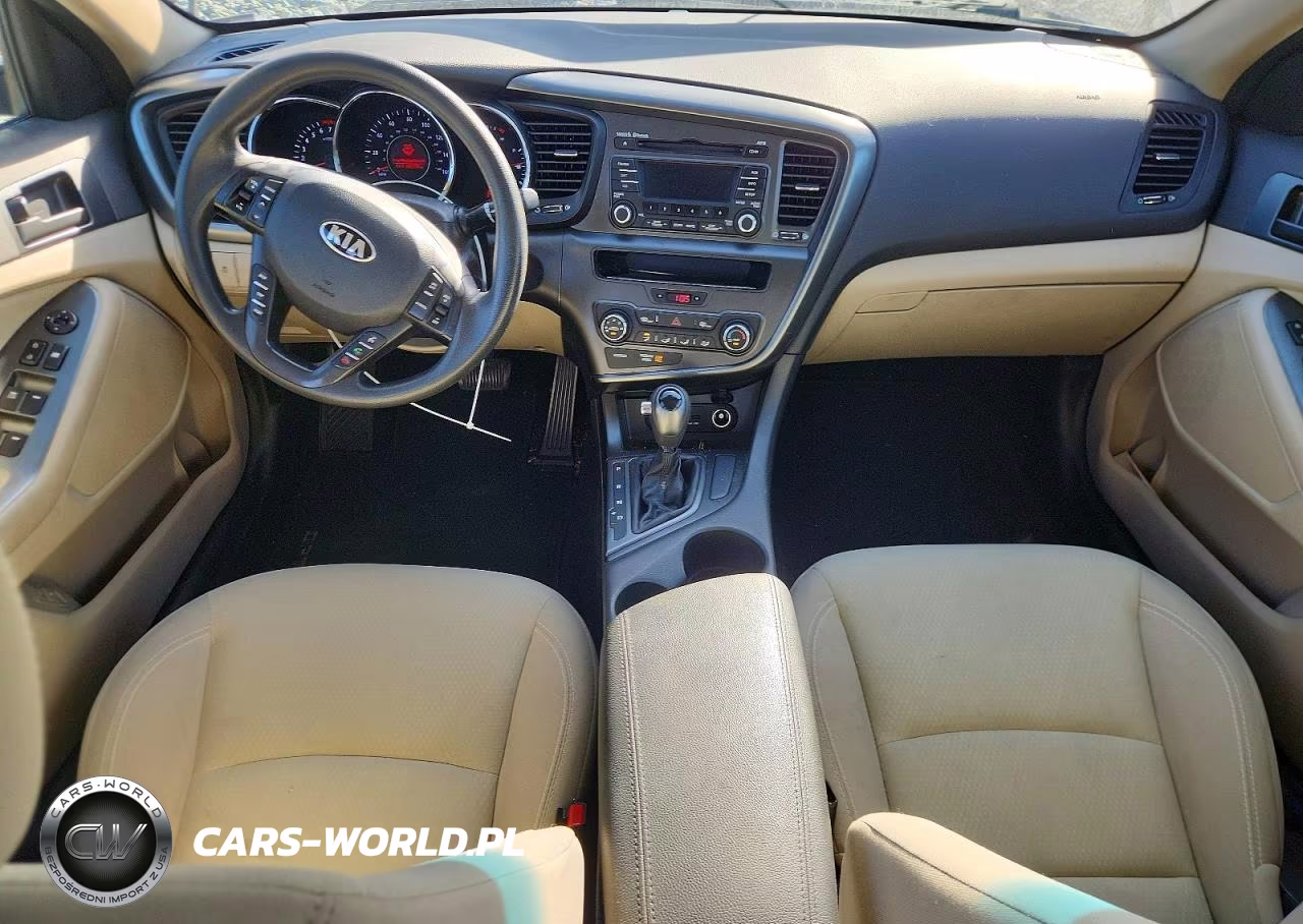 2013 Kia Optima Lx VIN:5XXGM4A76DG143450 - 8