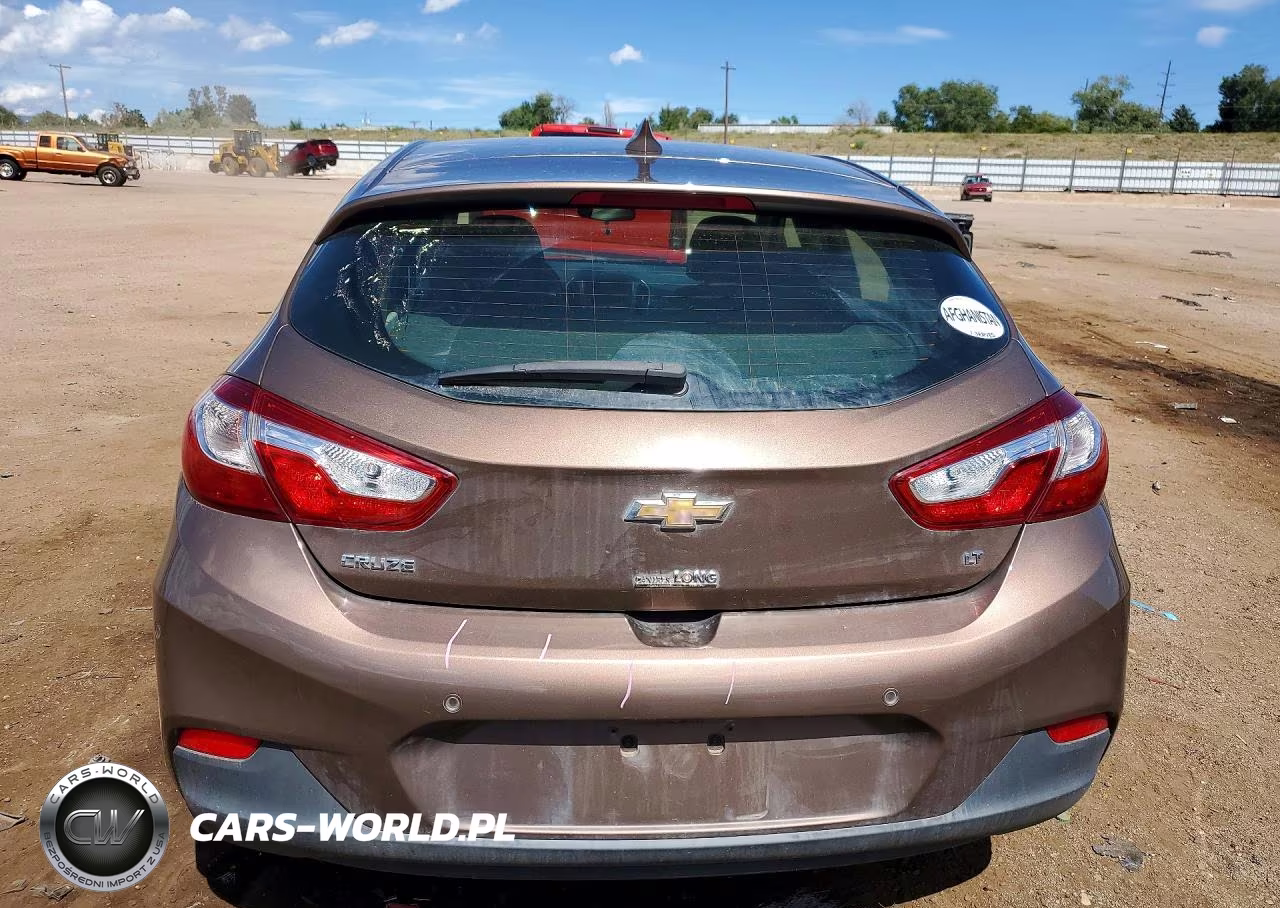 2019 Chevrolet Cruze Lt VIN:3G1BE6SM3KS558393 - 6