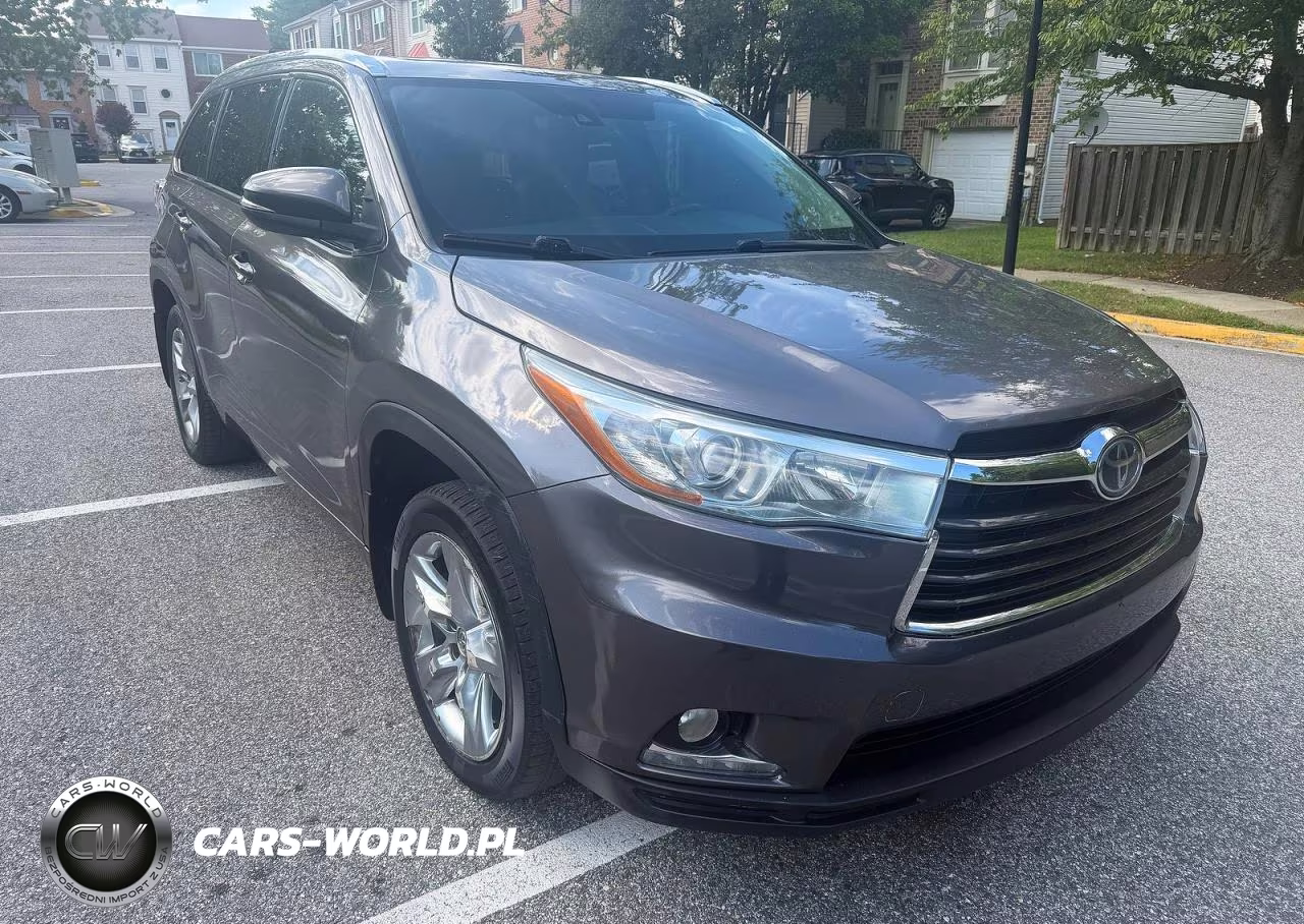 2015 Toyota Highlander Limited Platinum