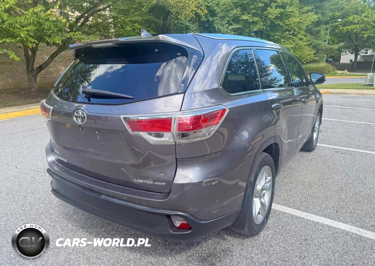 2015 Toyota Highlander Limited Platinum VIN:5TDDKRFH6FS212064 - 4