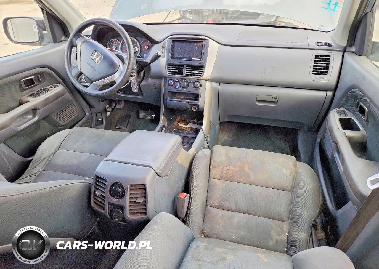 2007 Honda Pilot Lx VIN:2HKYF18187H533618 - 8