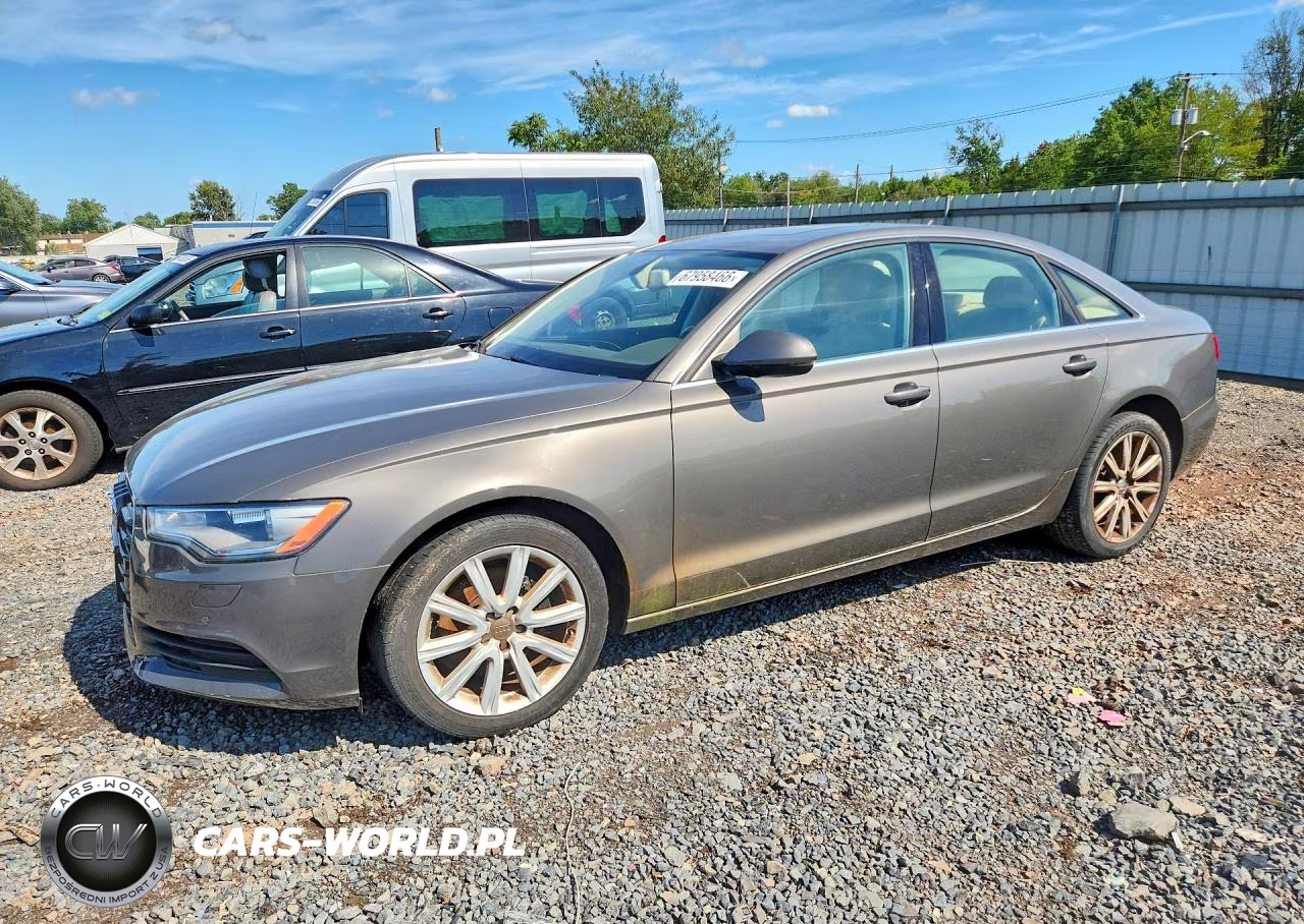 2013 Audi A6 Premium Plus VIN:WAUGFAFC8DN080898 - 1