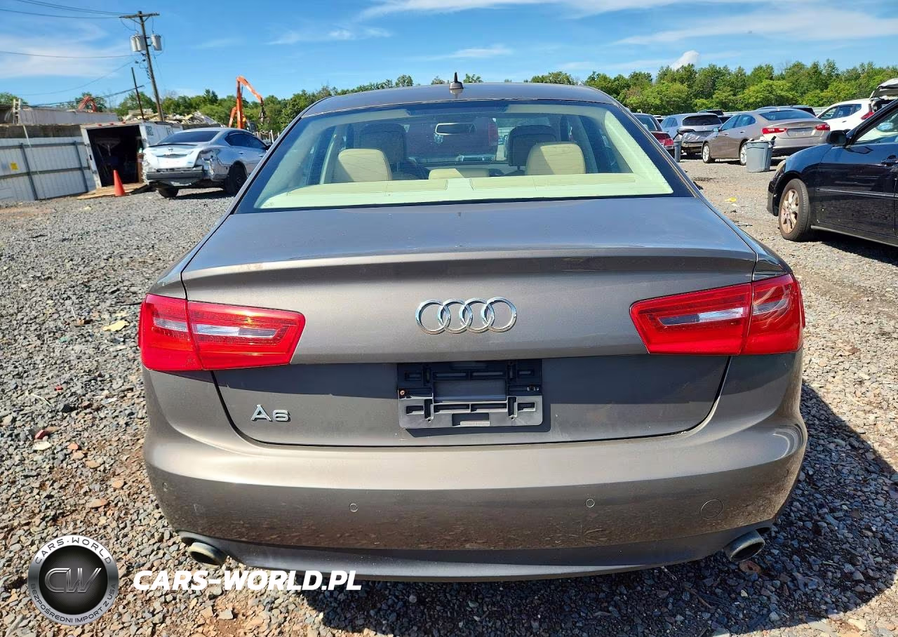 2013 Audi A6 Premium Plus VIN:WAUGFAFC8DN080898 - 6