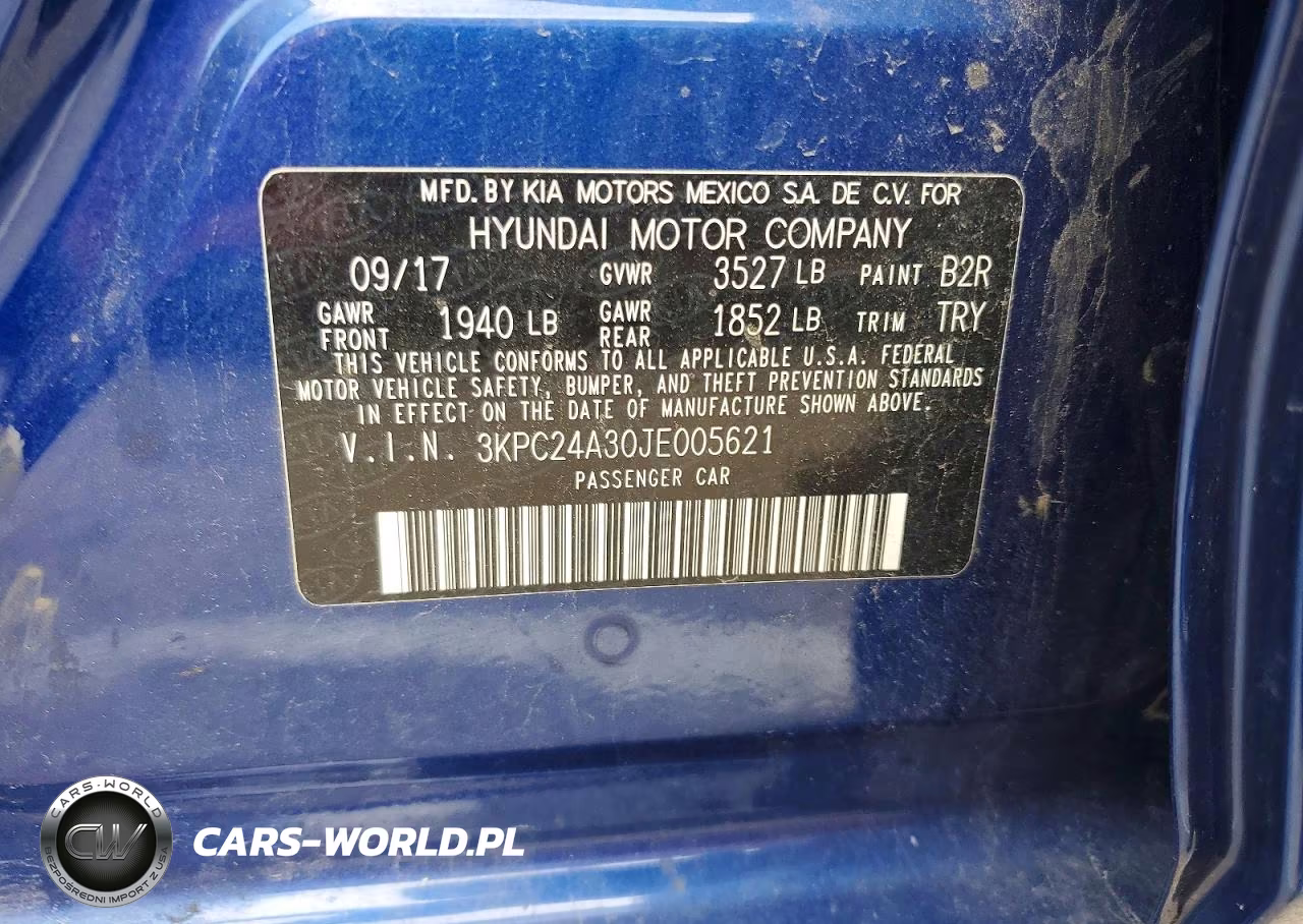 2018 Hyundai Accent Se VIN:3KPC24A30JE005621 - 12