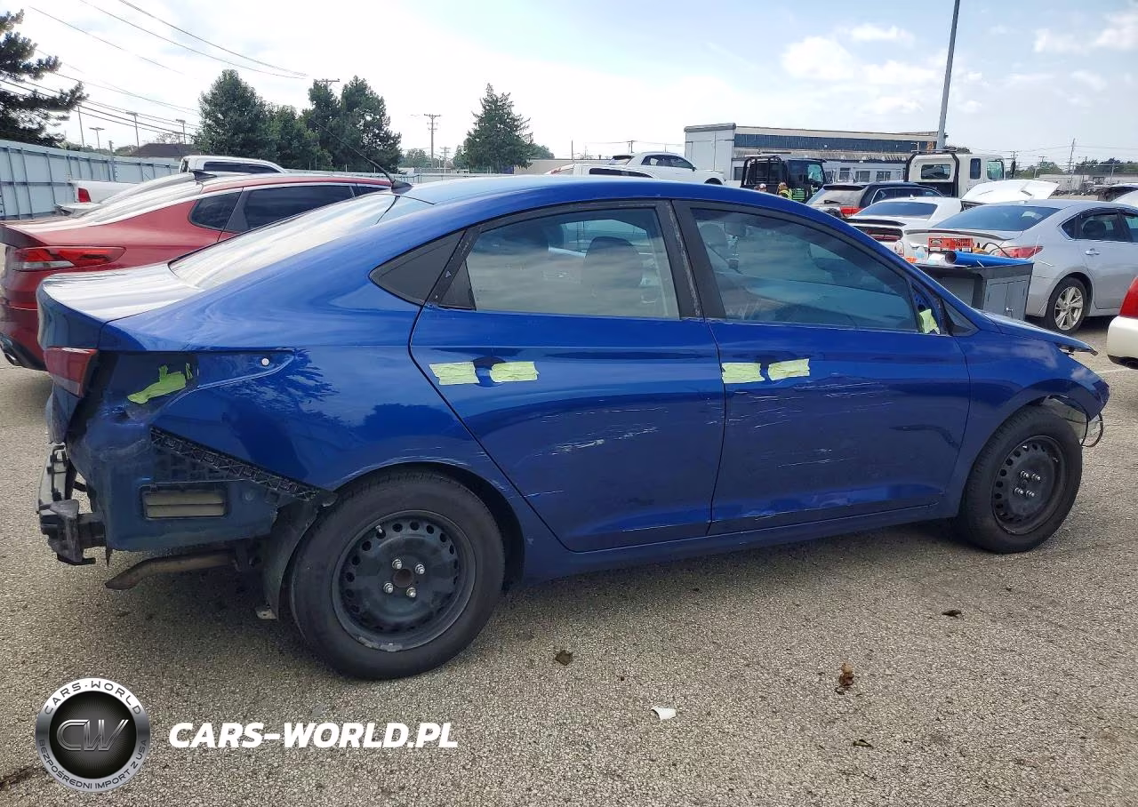 2018 Hyundai Accent Se VIN:3KPC24A30JE005621 - 3