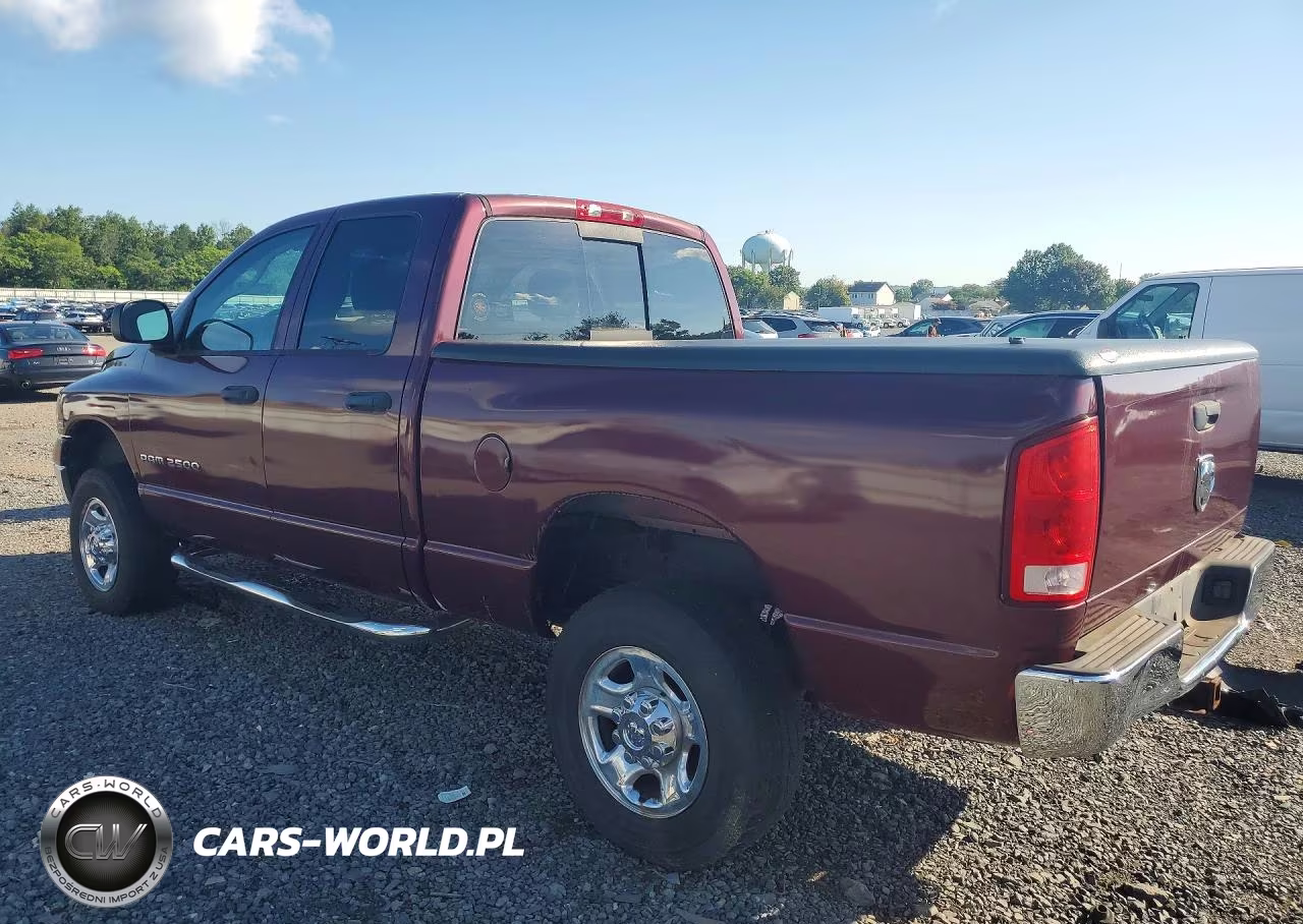 2003 Dodge Ram 2500 St VIN:3D7KU28D93G764984 - 2