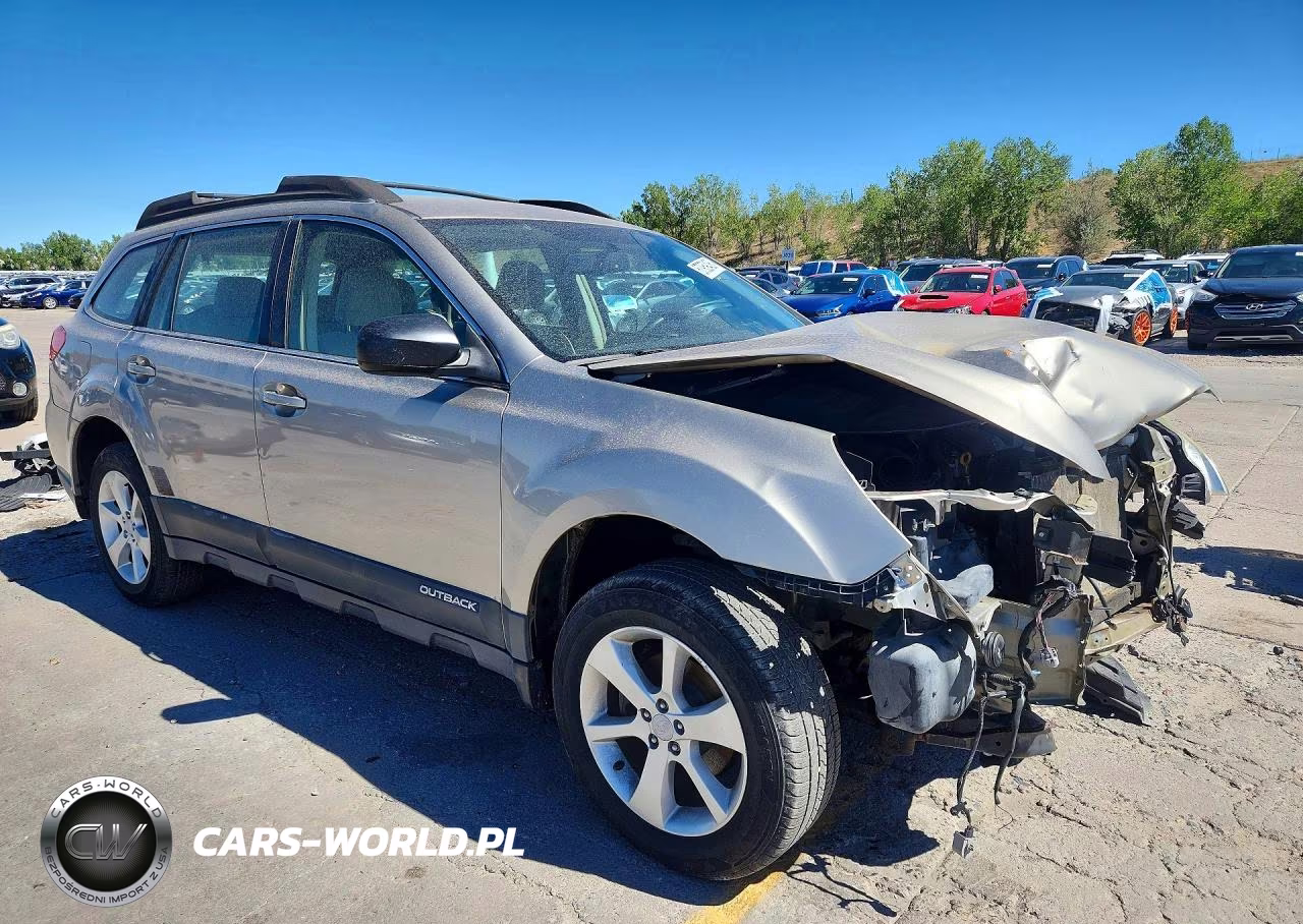 2014 Subaru Outback 2.5I VIN:4S4BRCAC4E3247743 - 4