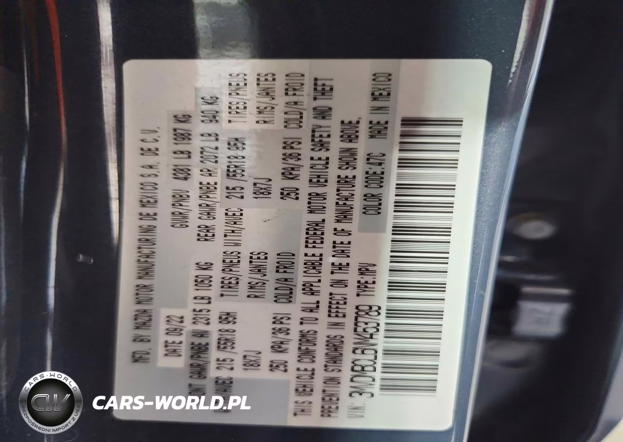 2022 Mazda Cx-30 Preferred VIN:3MVDMBCL6NM453789 - 12