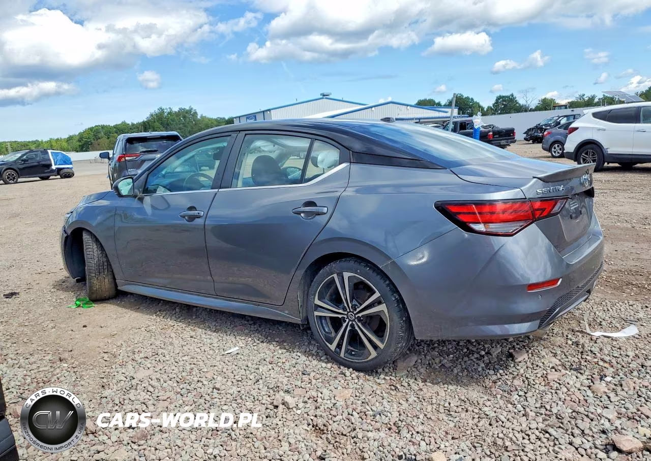 2020 Nissan Sentra Sr VIN:3N1AB8DV6LY229587 - 2