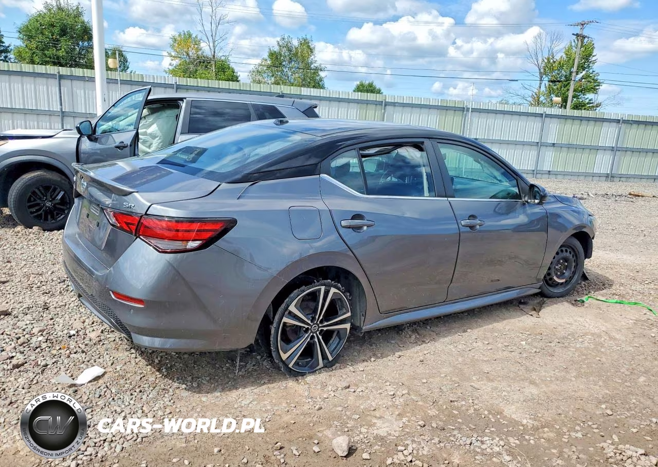2020 Nissan Sentra Sr VIN:3N1AB8DV6LY229587 - 3