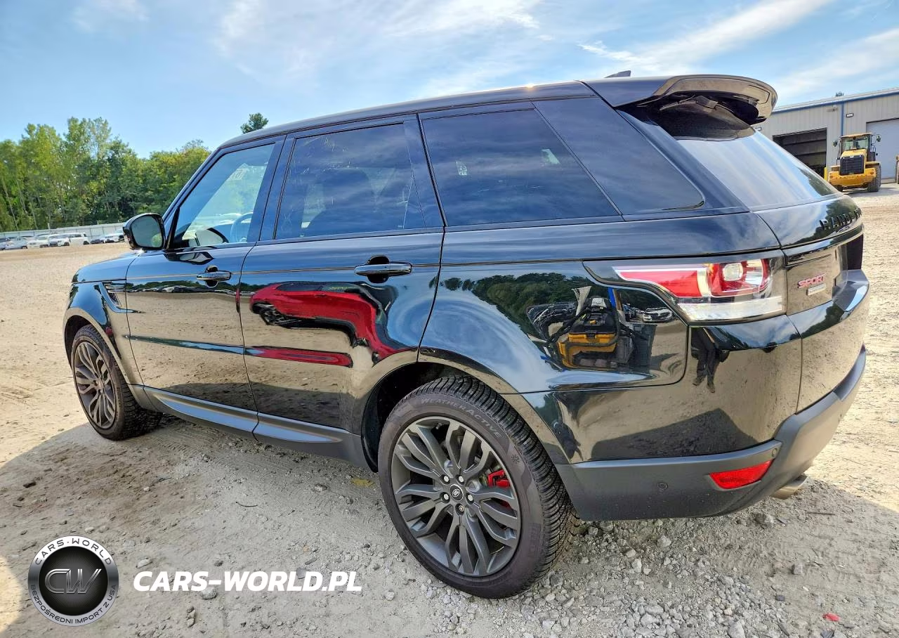 2017 Land Rover Range Rover Sport Sc VIN:SALWR2FE5HA134841 - 2