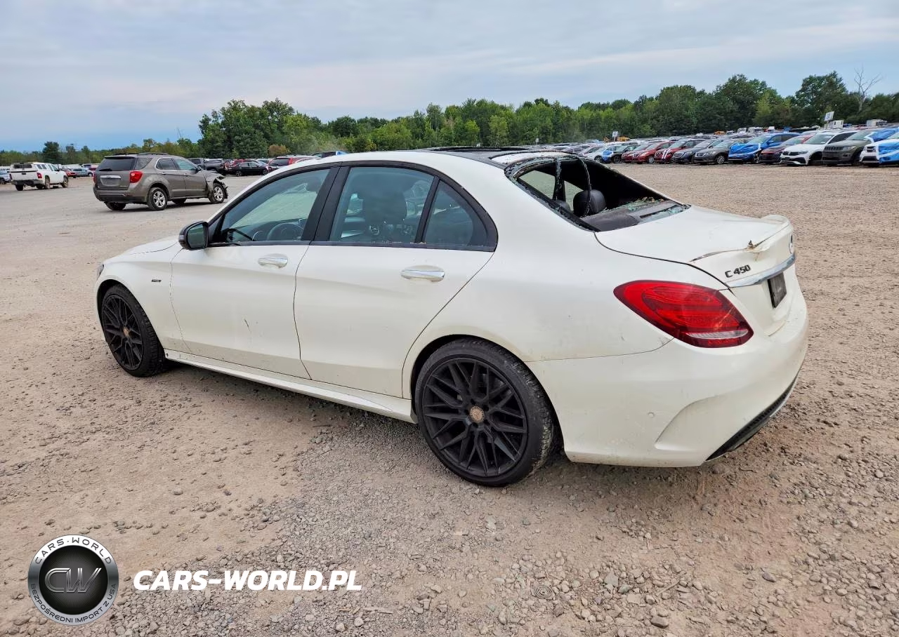 2016 Mercedes-Benz C 450 4Matic Amg VIN:55SWF6EB3GU137613 - 2