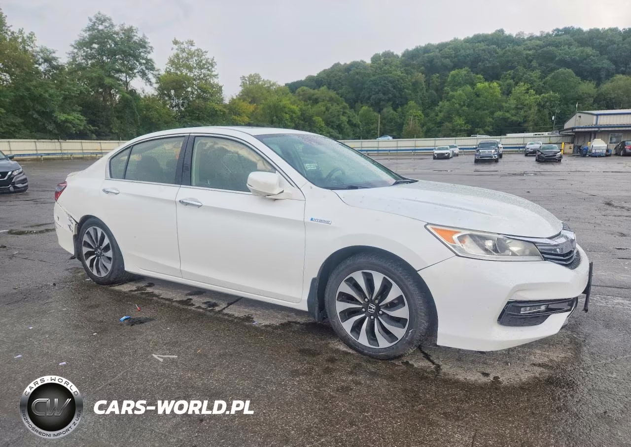 2017 Honda Accord Hybrid Exl VIN:JHMCR6F52HC025399 - 4