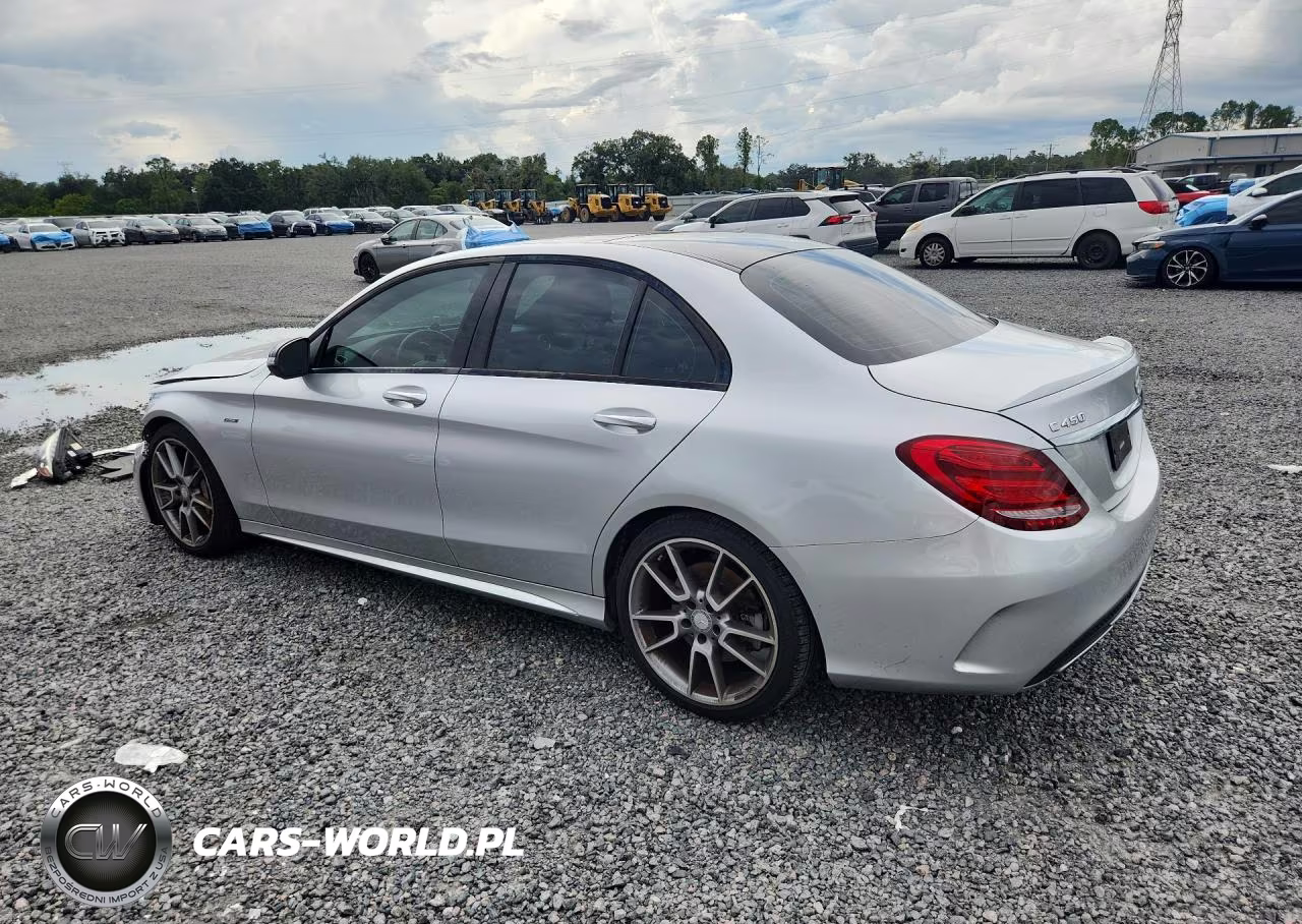 2016 Mercedes-Benz C 450 4Matic Amg VIN:55SWF6EB4GU115829 - 2