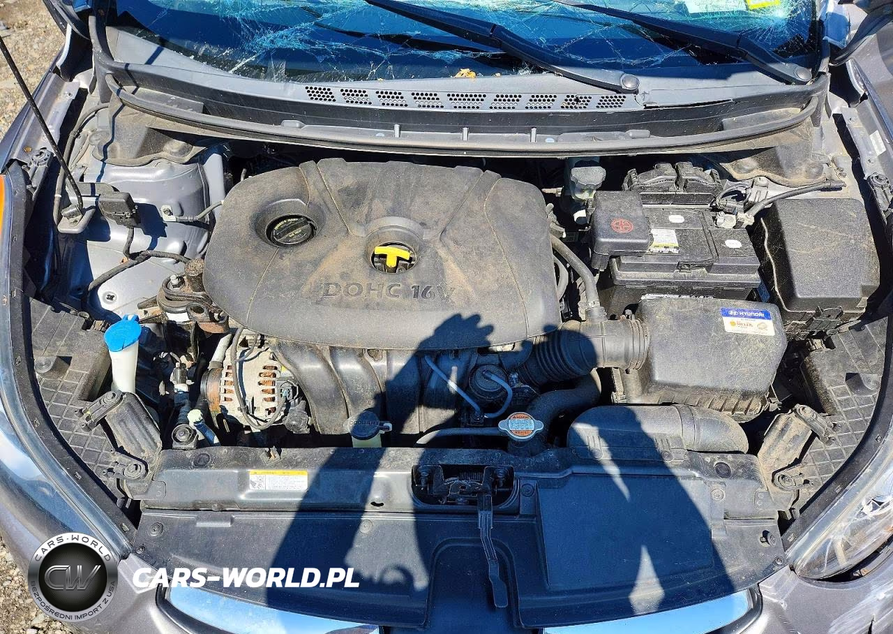 2011 Hyundai Elantra Gls VIN:KMHDH4AE8BU151445 - 11